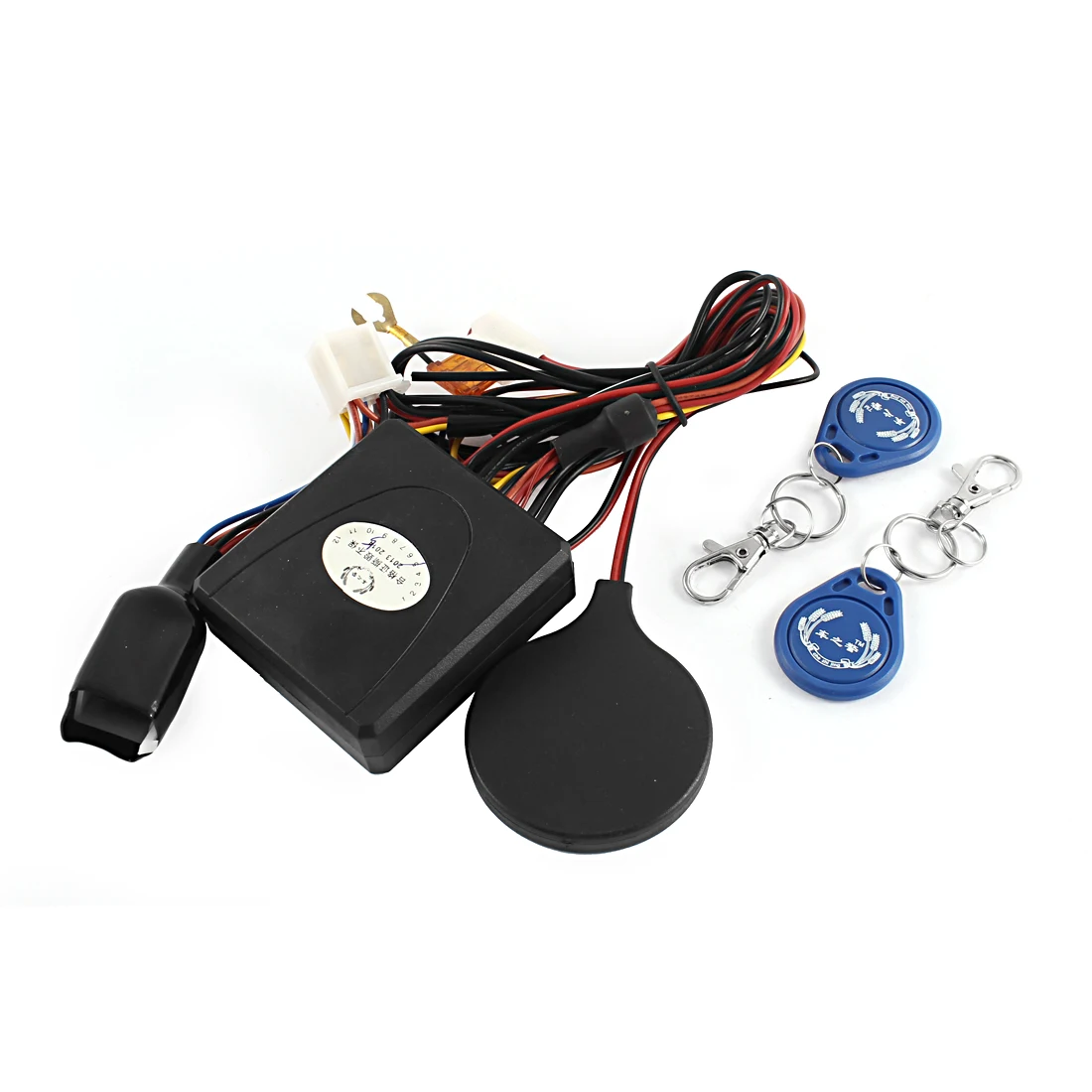 

X Autohaux Motorcycle Card Induction Invisible Immobilizer Lock Anti-Theft Alarm System