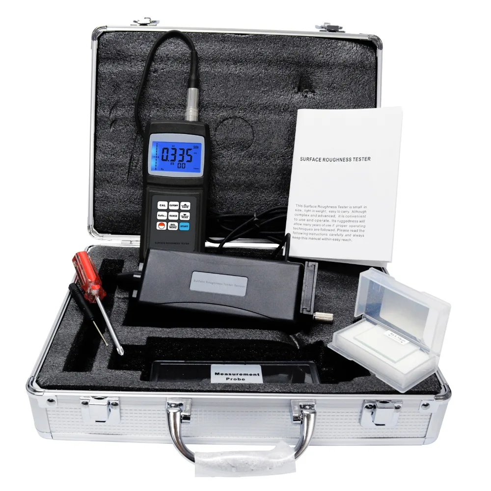 Digital Surface Roughness Tester Meter Gauge Profilometer W/ Separate