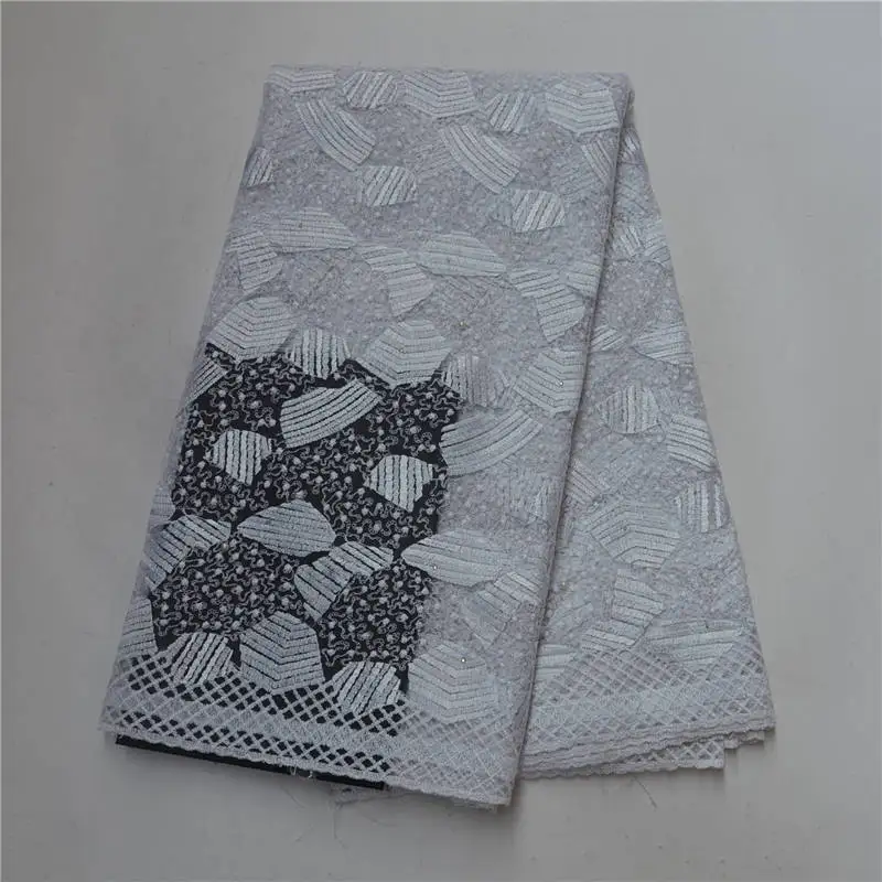 

New design cheap 2018 Hot Sale Royal Blue Nigerian Laces Fabrics High Quality Tulle African style lace fabric
