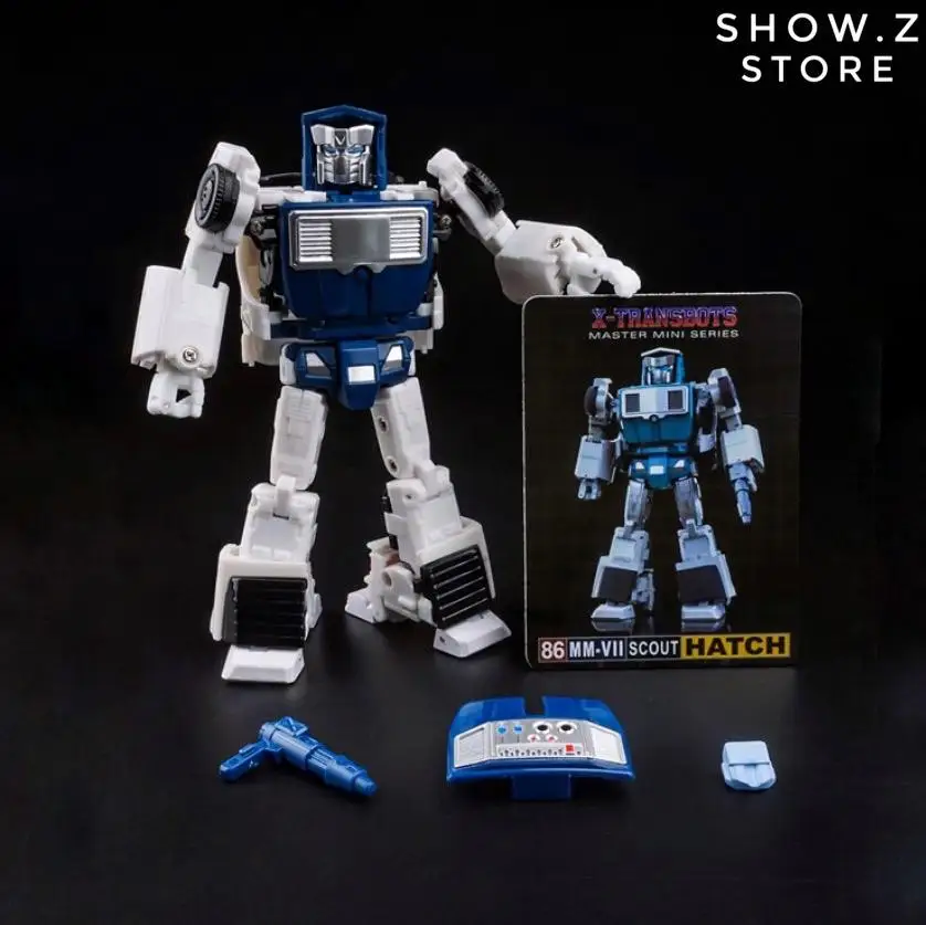 

[Show.Z Store] XTransbots X-Transbots XTB MM-VII MMVII MM-7 MM7 Hatch Tailgate Reissue Transformation Action Figure