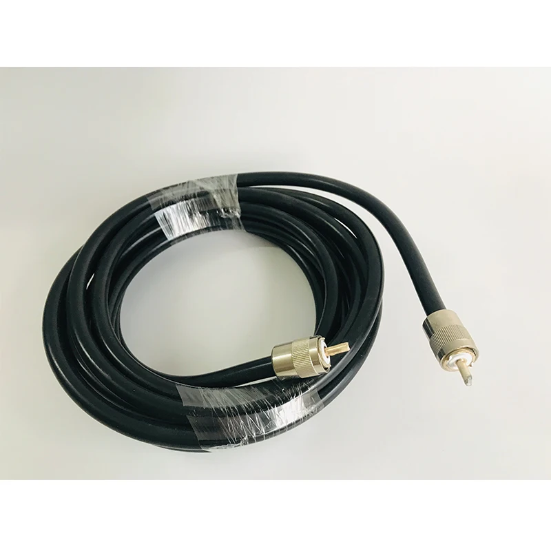 SYV50-7 коаксиальный кабель F-Male to F-Male RG8U lmr400 антенный кабель с низкой потерей черный коаксиальный спутниковый ТВ кабель 15 метров(50 футов