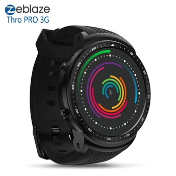 

Zeblaze Thor PRO 3G GPS WiFi Smartwatch 1.53" Android 5.1 MTK6580 Quad Core 1GB 16GB 2.0MP Camera Heart Rate Monitor Smart Watch