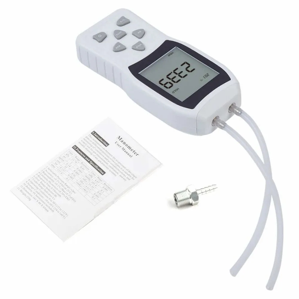 NK-L3 air pressure gauge , professional LCD digital pressure gauge differential