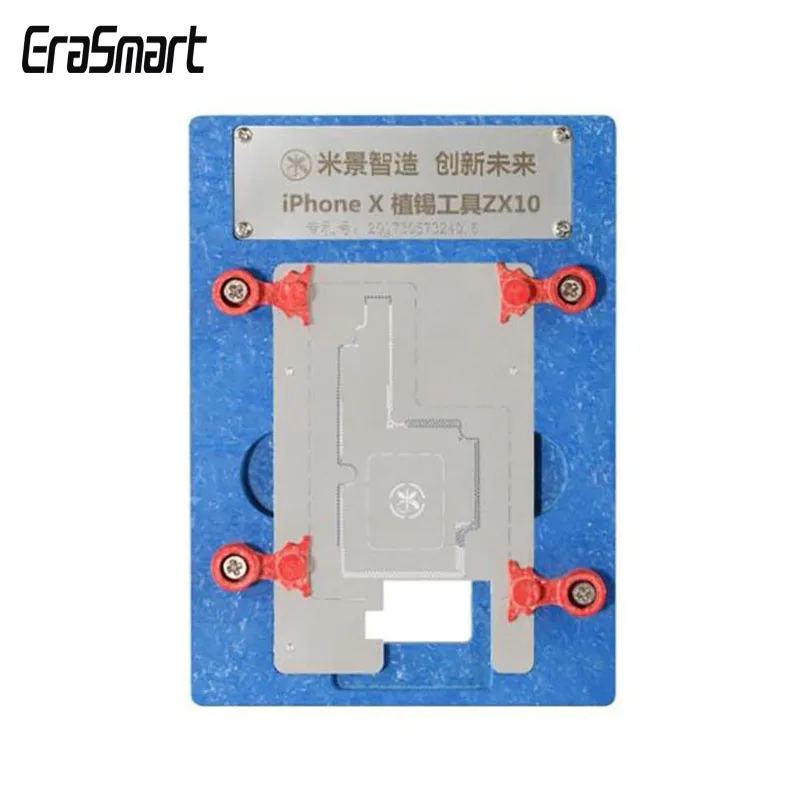 ZX10 Phone Logic Board BGA Repair Tool for iPhone X Motherboard IC Chip Ball Soldering Net Planting Tin Fixture | Инструменты