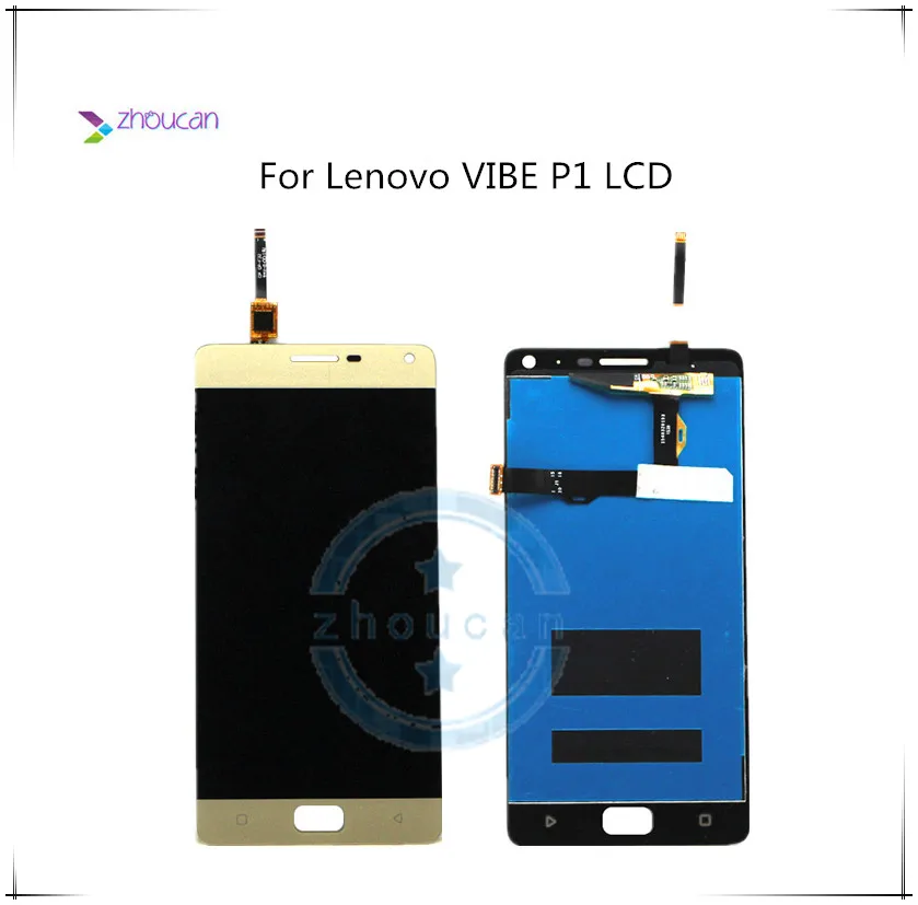 5 &quotLenovo Vibe P1 P1c72 P1a42 P1c58 LCD + рамка черный/золотой/белый lenovo ЖК-дисплей с сенсорным