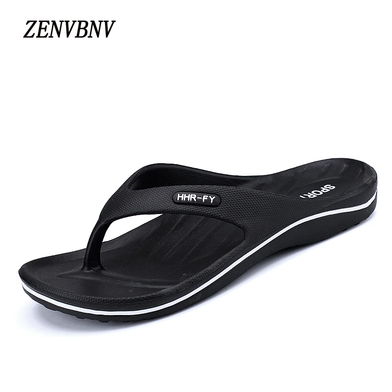 

ZENVBNV 2018 New Arrival Fashion Men Sandals New Brand Flip Flops Men Beach Casual Slippers Outside Shoes Designer Flat Slippers
