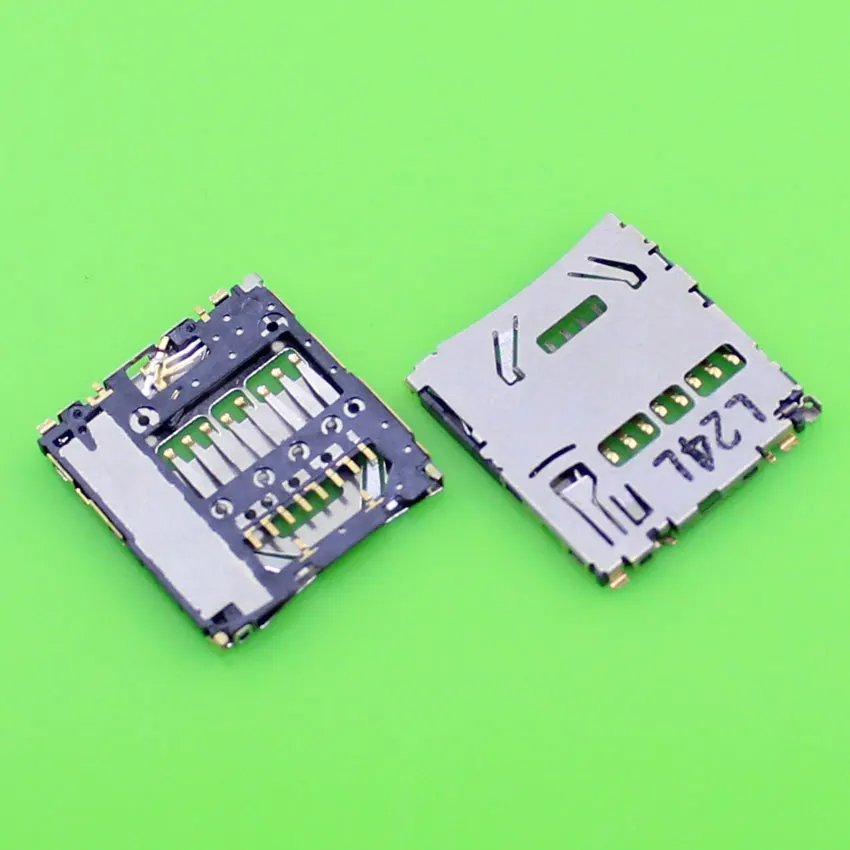 1 шт. разъем для sim карты TF HTC S710E G14 G15 ONE M7 802t 802w Samsung I9288 I889 i9008L T959 E110s. KA 028|sim sim|card simsim