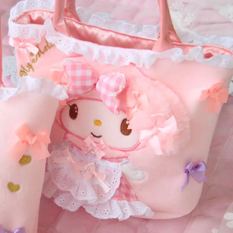 

big pink rabbit kids backpack toy plush animal backpack for children The kids Melody shoulder bag