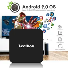 Android 9.0 Smart TV Box Leelbox Q4 4GB RAM 32GB ROM Rockchip RK3328 H.265 4K Optional 2.4G WIFI TVbox Set top box