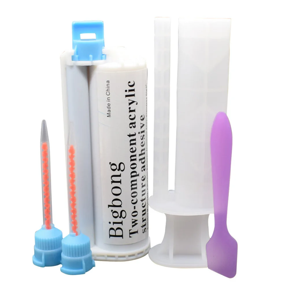 AB 101 Construction Adhesive 50ml 2 Part Glue Metal Plastic Glass