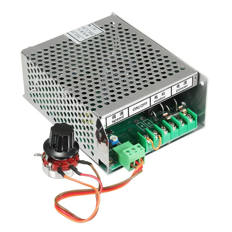 

1PC AC 110-220V Power Supply Speed Governor For ER11 Chuck CNC 500W Spindle Motor 130mm x 100mm x 50mm