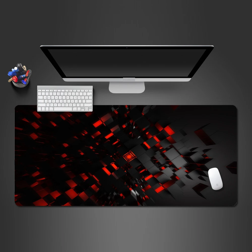 

Personality Red 3D Pattern Mouse Pad PC Gaming Computer Mouse Desk Mats To Gamer Best Selling High Quality Gaming Mause Pad