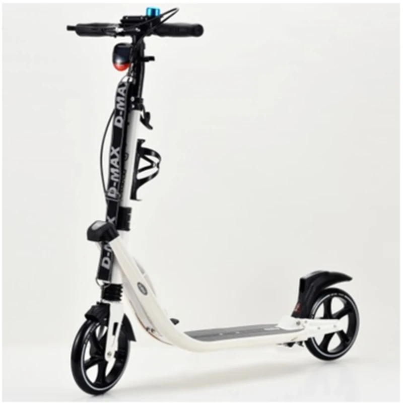 adult children kick scooter foldable PU 2wheels bodybuilding all aluminum shock absorption urban campus transportation
