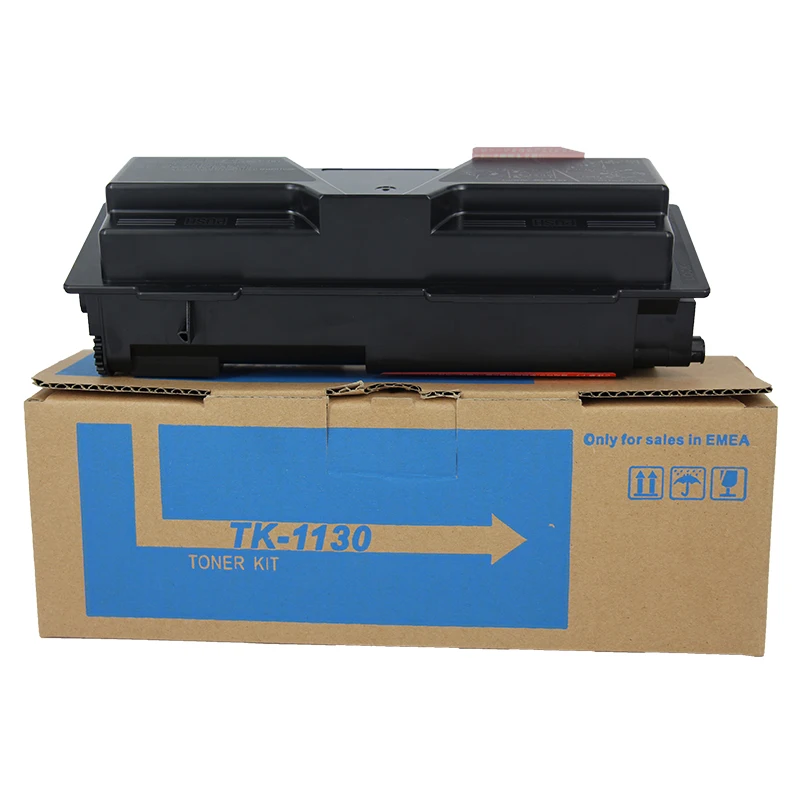 2PCS  TK1130  BK toner laser cartridge For Kyocera TK-1130 FS-1030 FS-1130 MFP ECOSYS M2030dn(PN) M2530dn  32usd