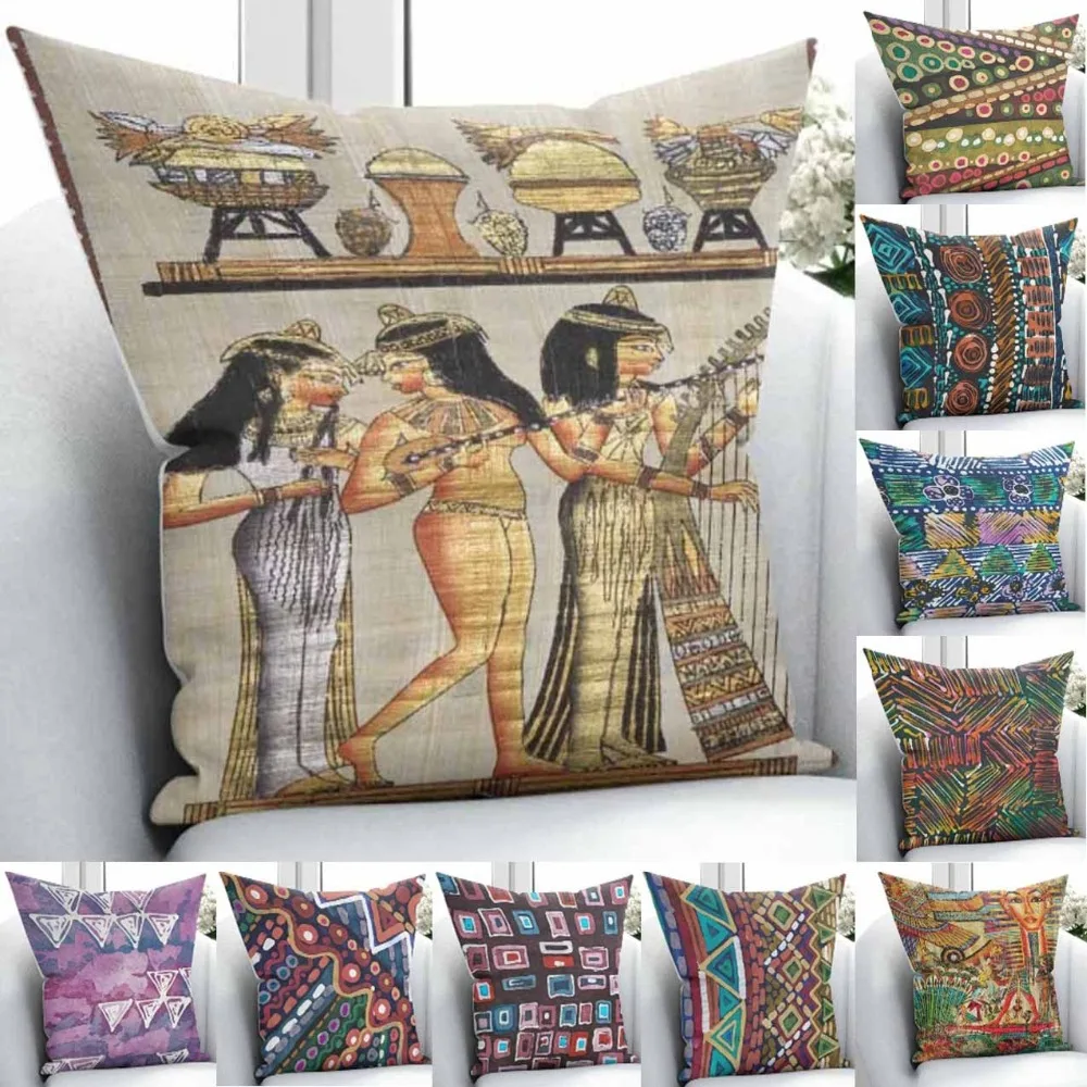 

Else Authentic Aztec Persian Geometric Decor Home 3D Print Throw Pillow Case Covers Square Pillow case Hidden Zipper -45x45cm
