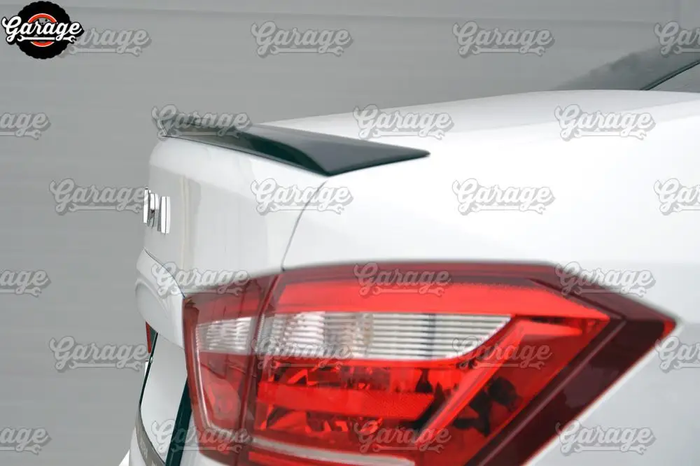 Спойлер для губ на крышке багажника Lada Vesta 2015 аксессуары отделки из АБС пластика