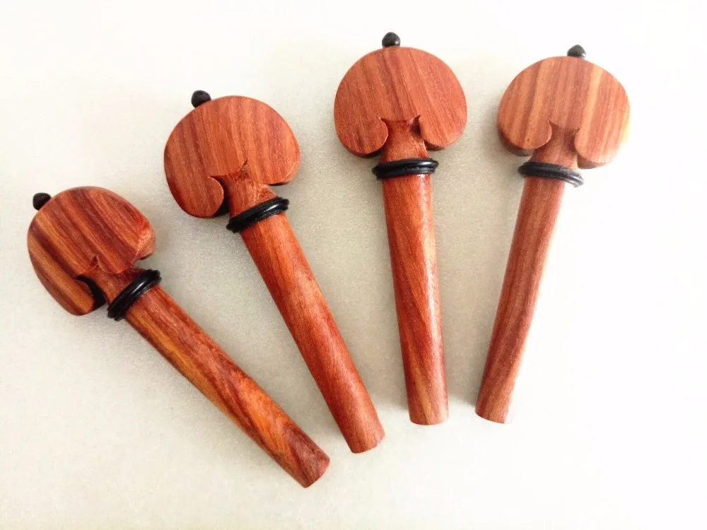 100pcs new high quality rosewood violin tuning pegs 4/4 full size