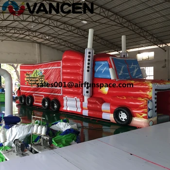 Most popular 7m jumping car bouncy factory price outdoor trampolines inflatable games PVC inflatable bouncer outdoor games pvc inflatable bouncy castles for children with blower