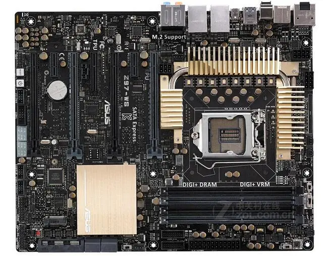 Socket LGA 1150 для ASUS оригинальная б/у настольная плата Intel Z97 DDR3 USB3.0 SATA3 WS|Материнские