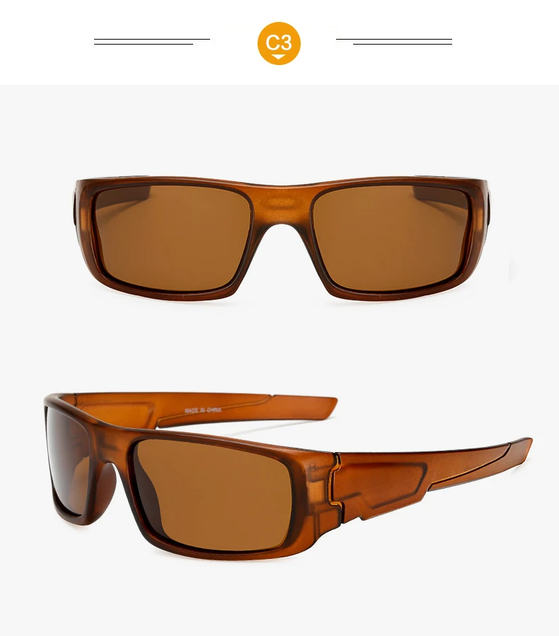 Поляризованные очки Классический бренд дизайн Для мужчин вождения солнцезащитные очки ночного видения для мужчин UV400 очки Óculos de sol