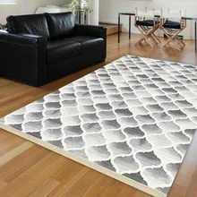 Else черный, белый цвет акварель ikat ogeometrics 3d принт Нескользящие Kilim моющийся Декоративные Kilim области ковры богемный ковер