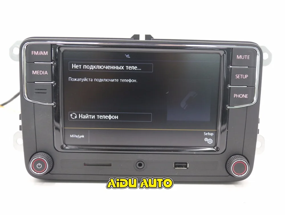 RCD330G плюс RCD330 + RCD510 RCN210 RCD340G автомобиля 6,5 "MIB радиоприемник для VW Golf 5 6 Jetta MK5 MK6 CC Tiguan Passat CC Polo 6RD035187A