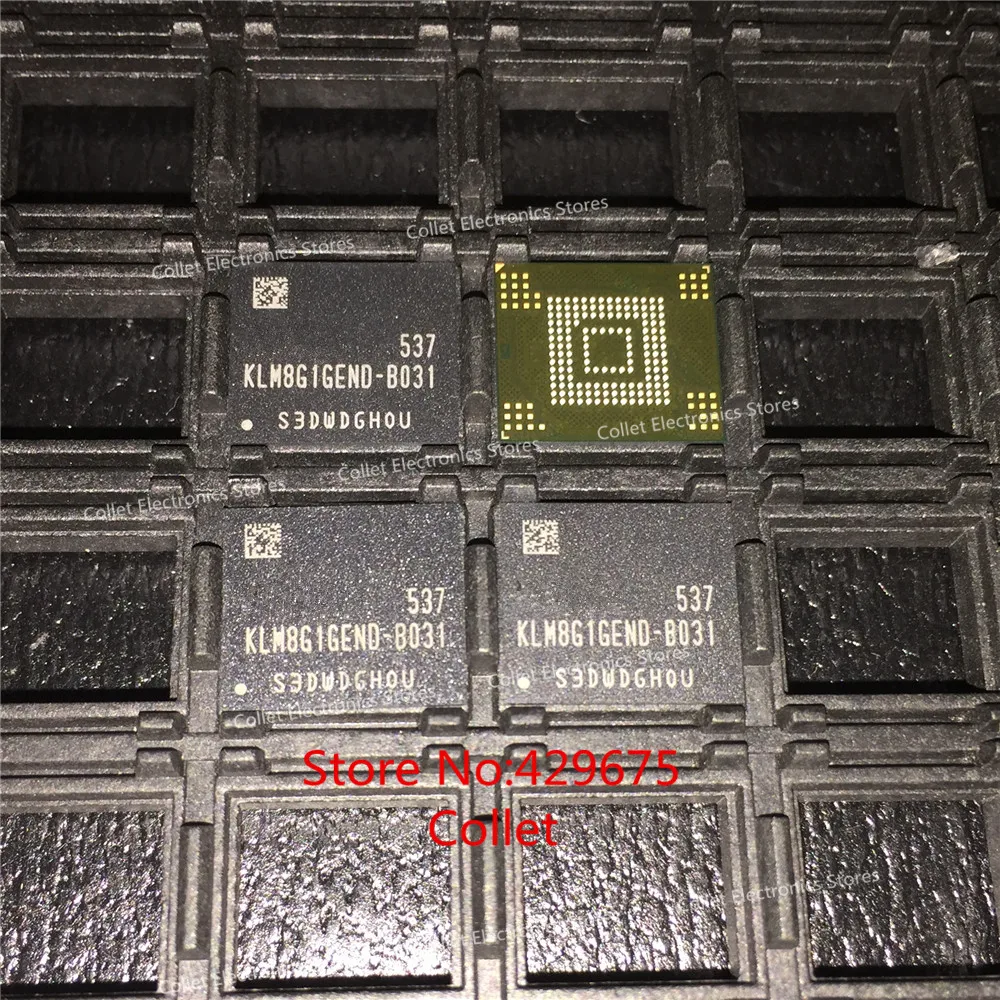 100% New Original KLM8G1GEND-B031 8G EMMC BGA Chips KLM8G1GEND B031 | Электроника
