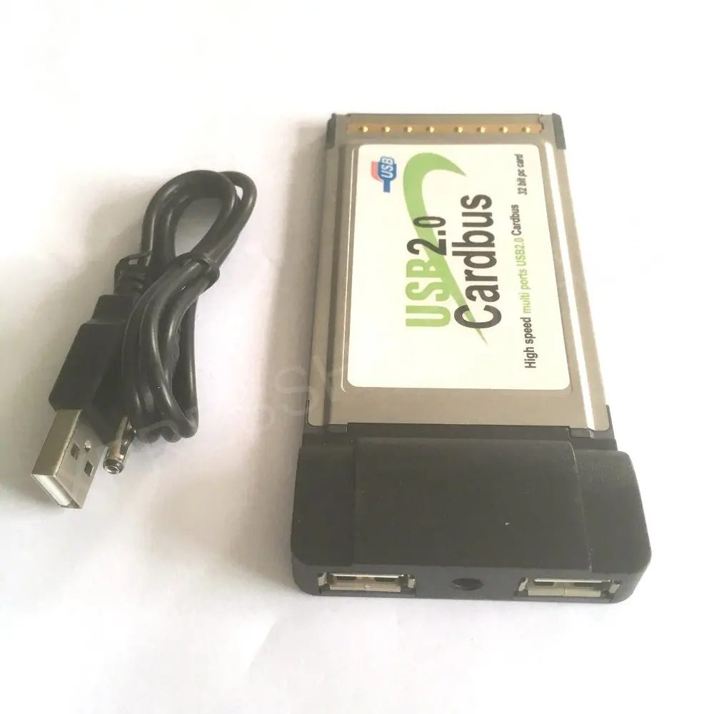 PCMCIA 2 порта USB 0 HUB Cardbus адаптер для ноутбука|cardbus adapter|pcmcia pcpcmcia usb adapter |