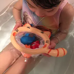 Плавающие Животные bathtime купальный Игрушечные лошадки детей Рыболовные сети поймать детские игрушки