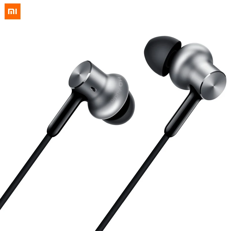

100% Original Xiaomi Mi In-Ear Hybrid Earphones Pro HD 3.5mm High-quality wired headset for Xiaomi iPhone Samsung Phone