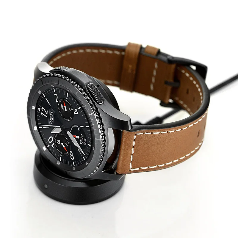 SIKAI Smart Watch Wireless Charging for Samsung Gear S2 Cradle Stand Charger Charging Base for Galaxy Gear S3 Classic Frontier