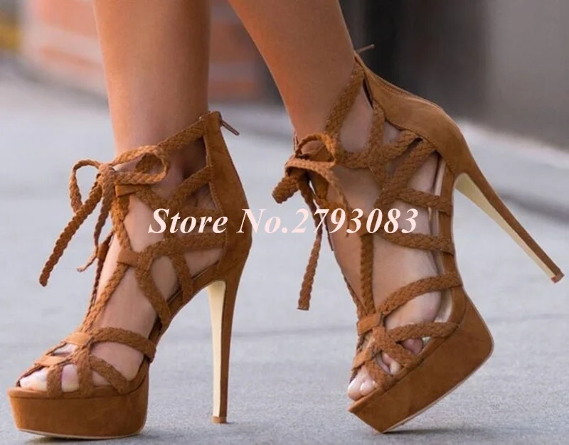 2019-Newest-Weave-Braid-Gladiator-Sandals-Women-Cut-out-Lace-up-High-Platform-Ladies-Shoes-With (5)