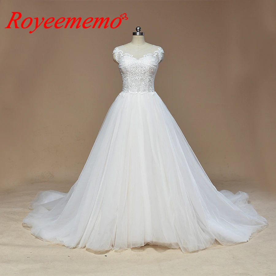 2019 nuevo diseño vestido de novia Línea A falda traje de novia hecho a vestido de novia directo de fábrica precio al por mayor de novia|Vestidos de novia| -