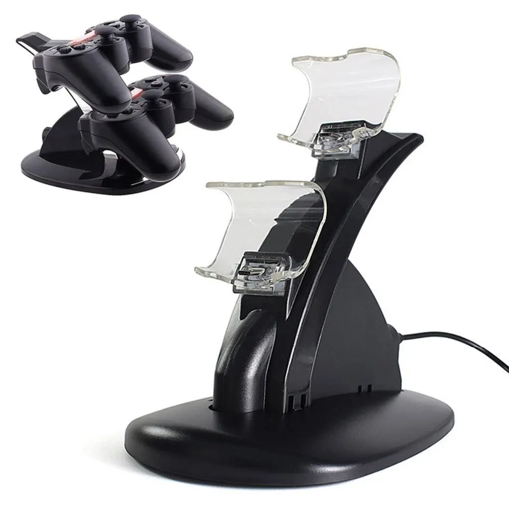 LED-Light-Dual-USB-Charging-Dock-station-for-PS3-PS-3-controller-Stand-Holder-Charger-For