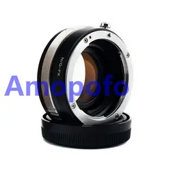Amopofo N/G-FX Фокусное Редуктор Speed Booster Адаптер Для Nikon G AF-S AI Объектив FX X-Pro1, X-E1, X-E2, X-M1, X-A, SR/X-600