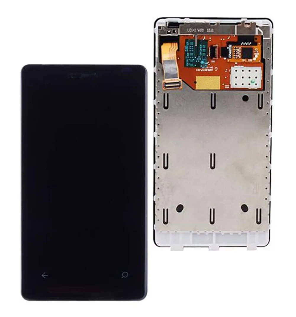 

STARDE Replacement LCD For Nokia Lumia 800 LCD Display Touch Screen Digitizer Sense Assembly Frame 3.7"