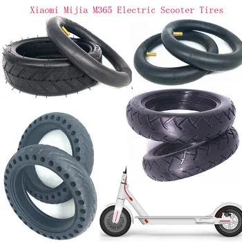 

Updated Solid Tire Hollow Non-Pneumatic Tyre Wheel 8 1/2x2 for Xiaomi Mijia M365 Scooter Shock Absorber Anti-slip Tyre Tire