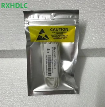 

8*13cm Zip Lock Self Seal Anti Static Bag with Printed Logo ESD Anti-static Packaging Pouch Shielding Bags for headphone cable