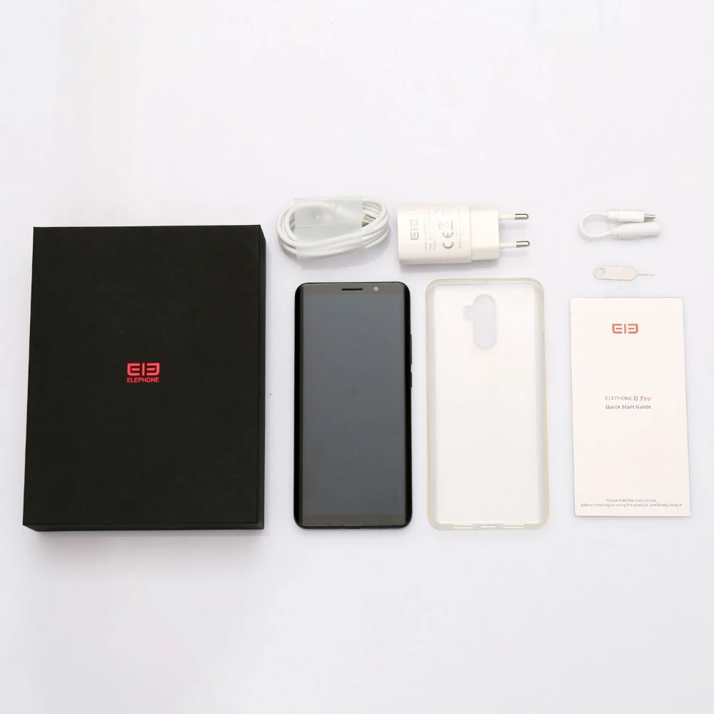 Elephone U Pro смартфон 6 ГБ 128 г 5 99 ''Snapdragon 660 Android 8 0 Восьмиядерный 13MP распознавание