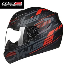 New LS2 FF352 Pieno volto moto casco uomo donna corsa LS 2 caschi moto made in china 100% Originale LS2 del motociclo del casco