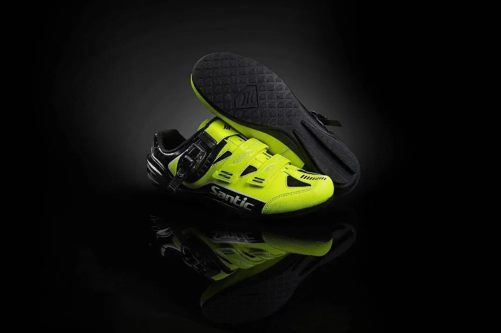 Santic Scarpe da bici a colori, da squadra maschile Professional, da горная дорога, bicicletta, sbloccato, scarpe MTB, 39-45 ca