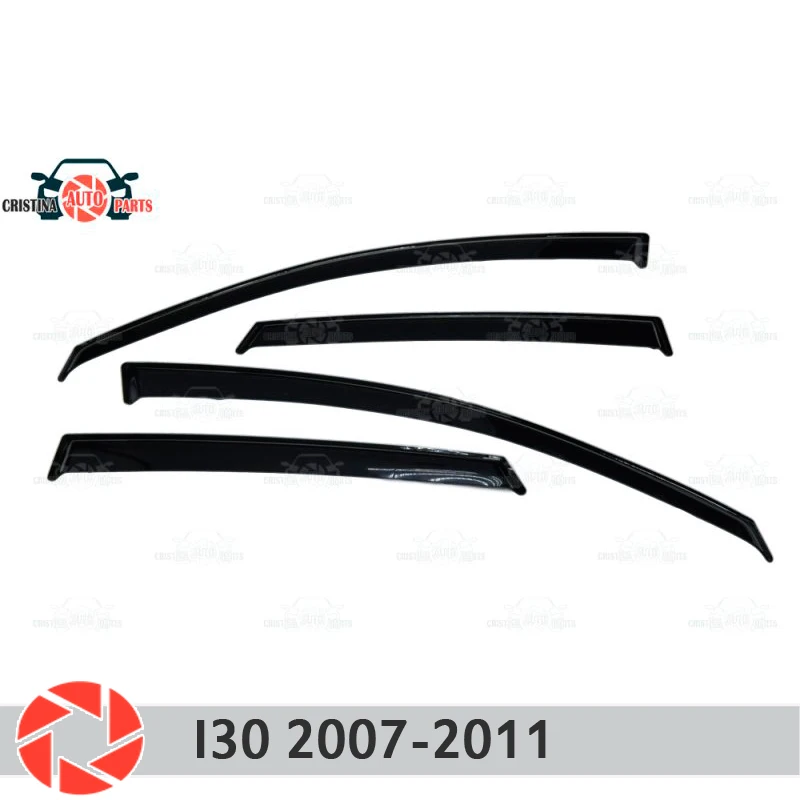 Дефлектор окна для Hyundai I30 2007-2011 дефлектор от дождя защита грязи Стайлинг
