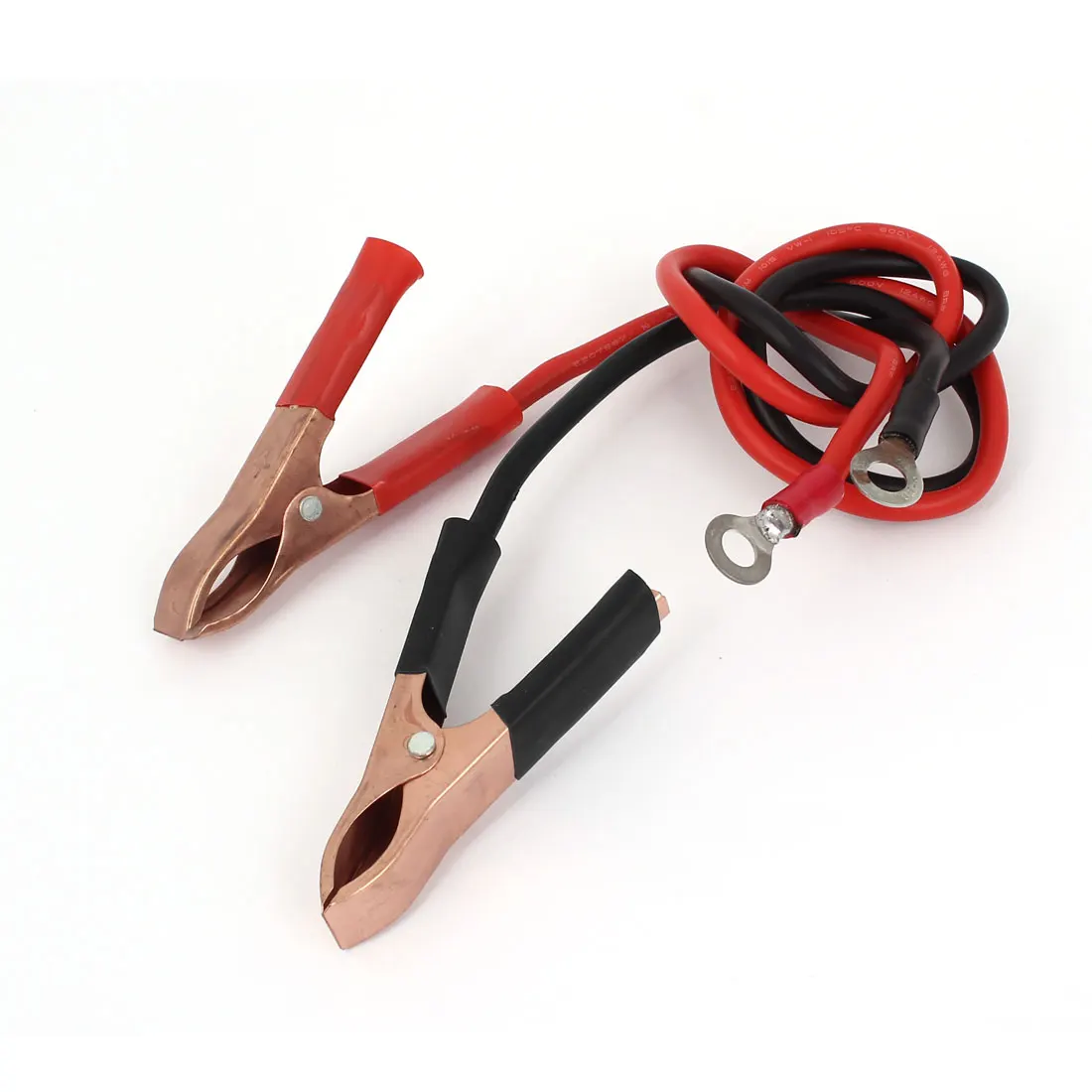 

UXCELL 2 Pcs 30A Alligator Clips Booster Jumper Cable For Car Battery Charging Charger
