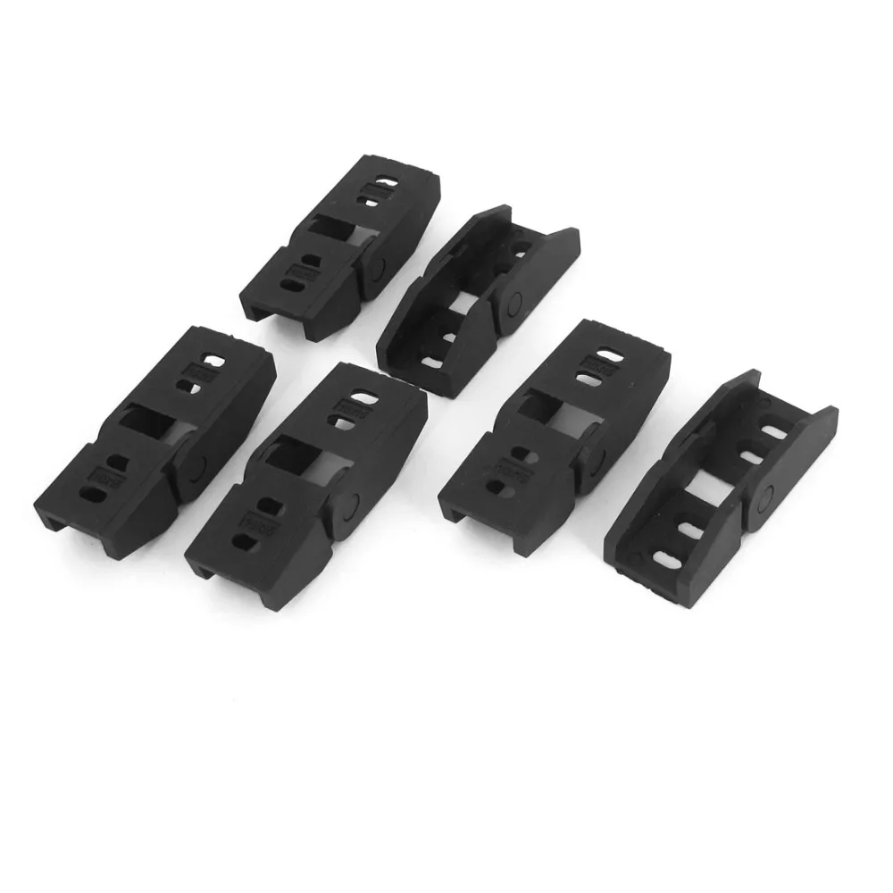 6Pcs Carrier Drag Chain Connectors Plastic End Connector for 10x15mm