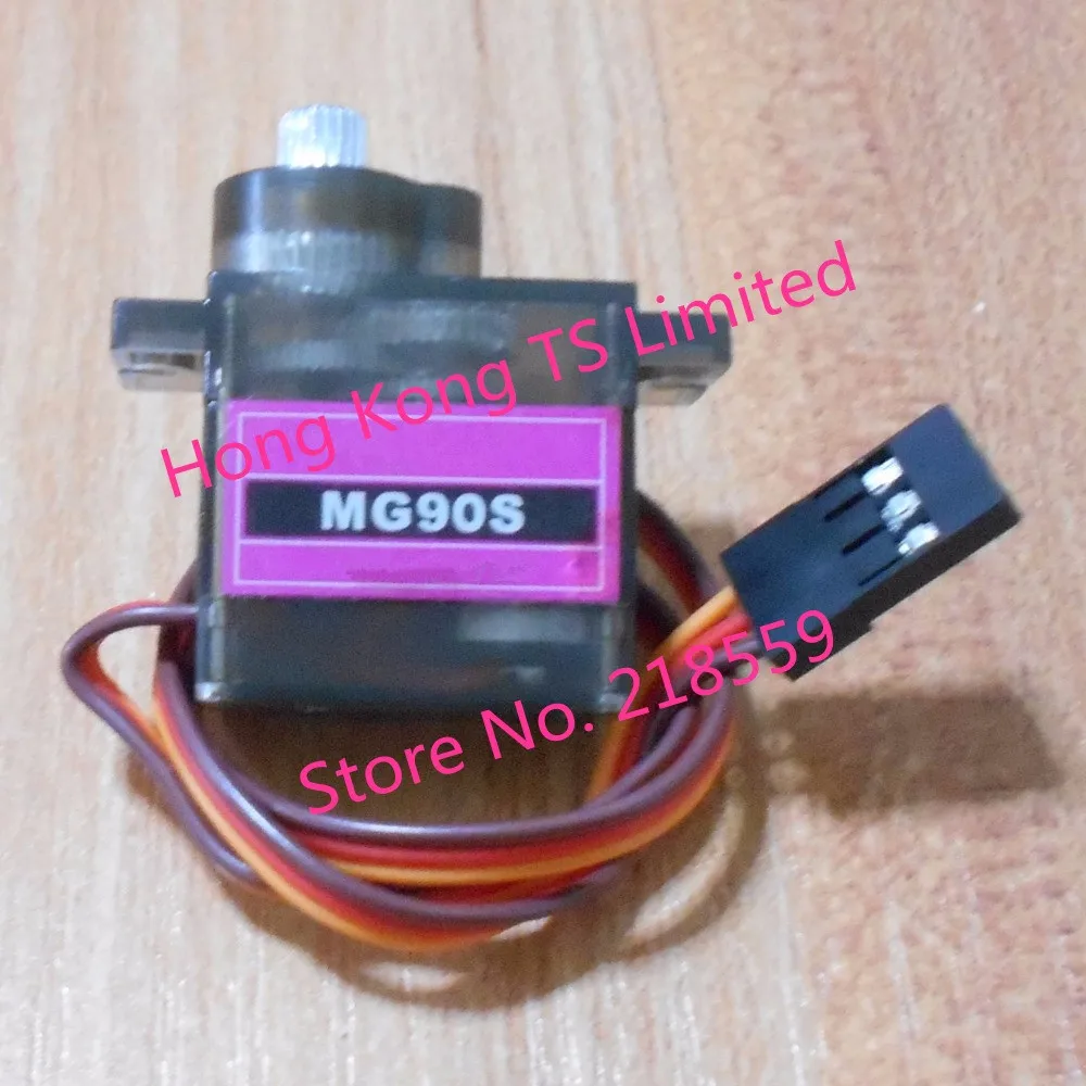 

90/180/360 degree MG90S 9g Metal Gear Digital Micro Servos 9g 360 degree continuous rotation simulation 180 degrees
