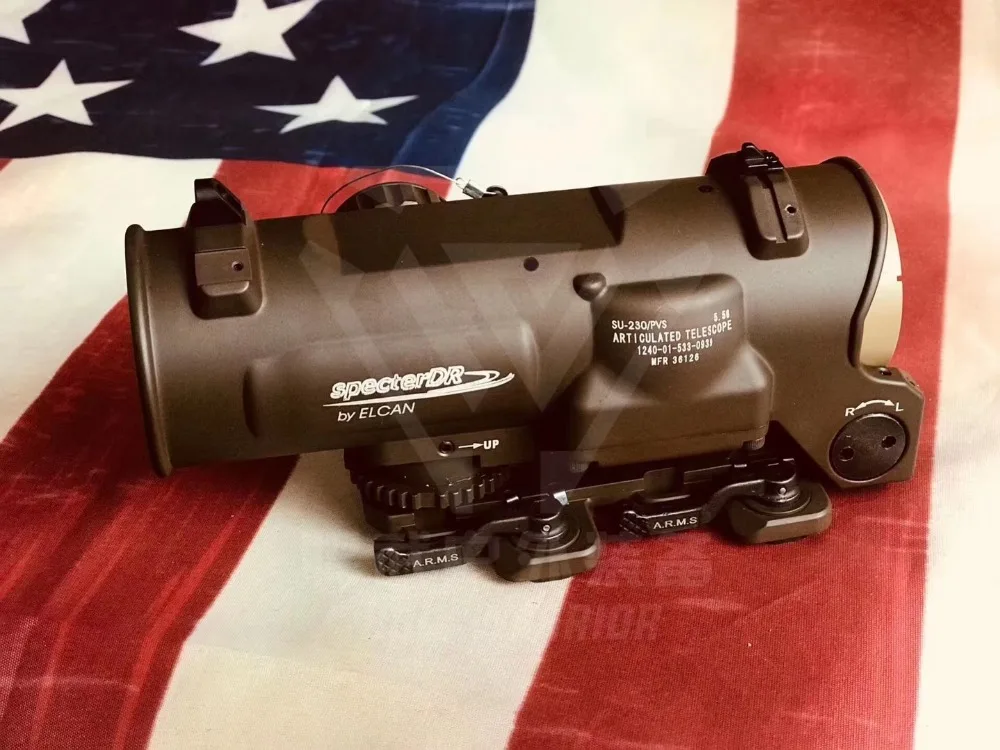 

Holy warrior generation 3 ELCAN SPECTER DR Sight Scope Optic Reflex Riflescope With 20mm Picatinny Rail For Rifle M4 M16 Airsoft