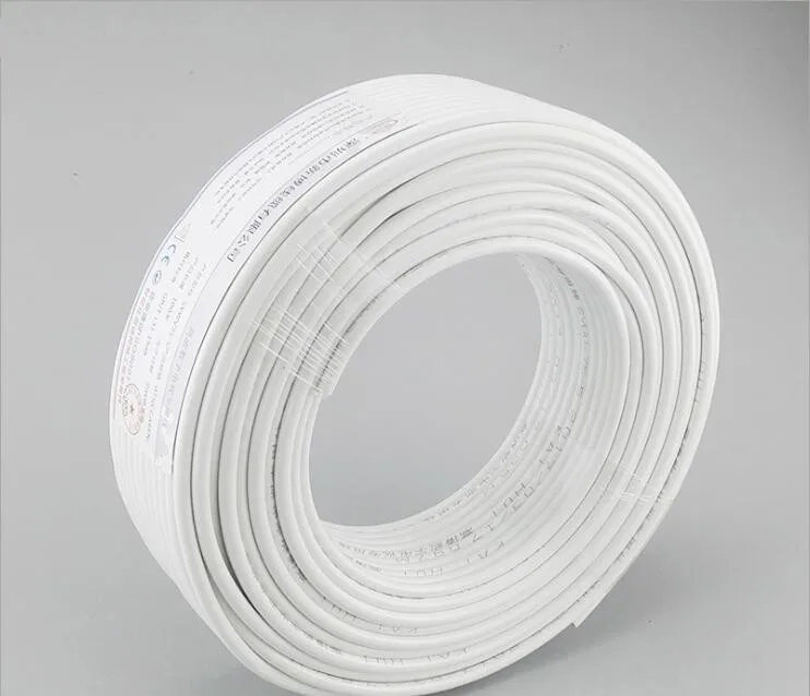 

LB217# Manufacturers supply digital TV line 075 pure copper cable CCTV line 100 meters HD coaxial cable