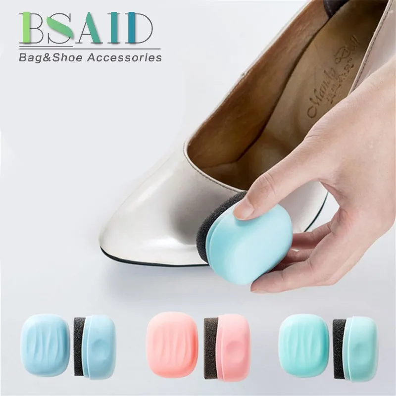 

BSAID Mini Shoe Brush,1 Piece Leather Cleaner Polishing Cleaning Liquid Wax Shining Soft Professional Sponge Polisher For Shoes