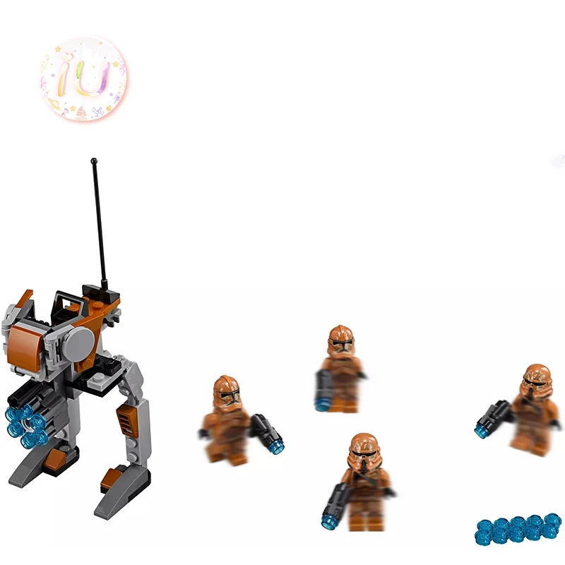 Legoings Звездные серии 75089 теневые тропперы строительные блоки набор подарок на