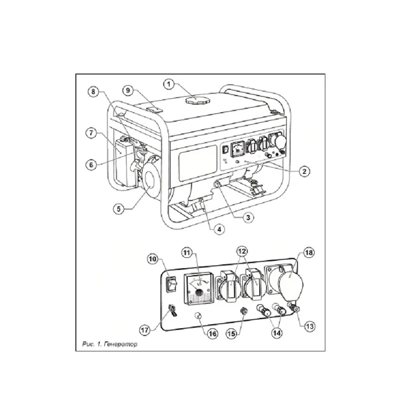 Генератор бензиновый Carver PPG-8000